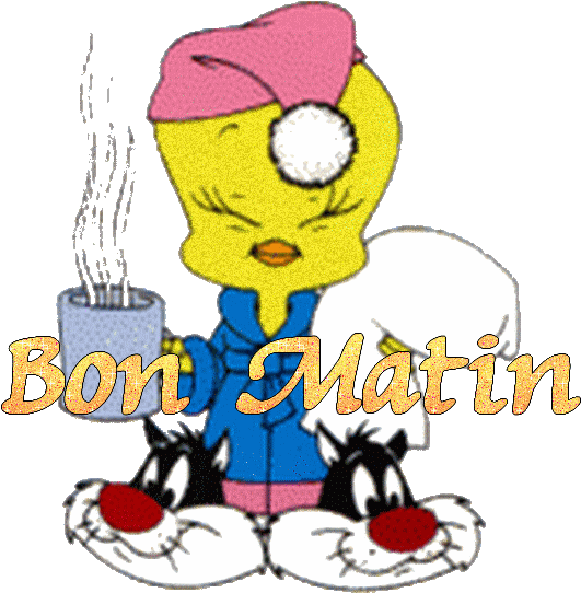 Humour Sticker - Cartoon Good Morning Quote (550x600)