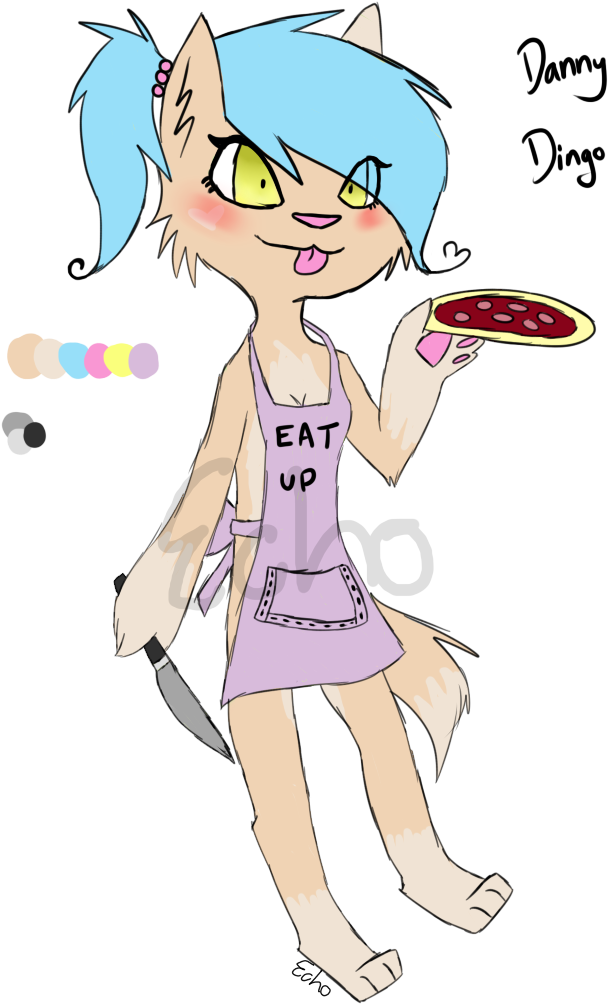 I Only Have Danny The Dingo~ - Cartoon (706x1089)