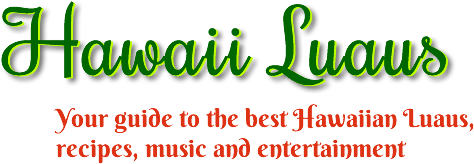 Welcome To The Hawaiian Luau - Calligraphy (1000x250)