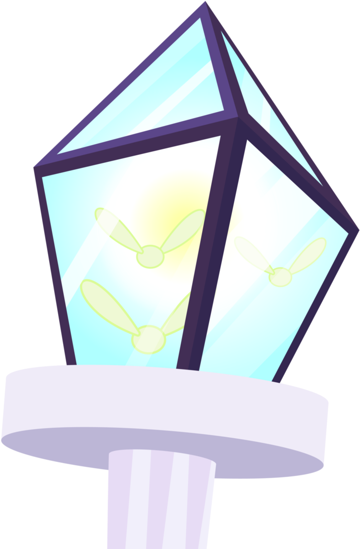 Fairy Light Lamp Post By Mewtwo Ex - Mlp Lamp (732x1092)