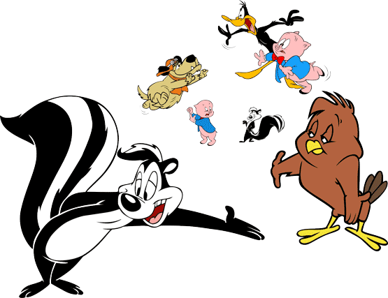 Baby Looney Tunes Characters Png - Emoji Have A Good Day (555x427)