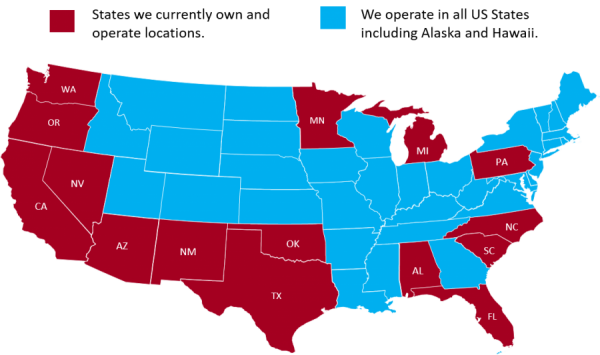 Us Map - Weed Legal In Us 2018 (600x355)
