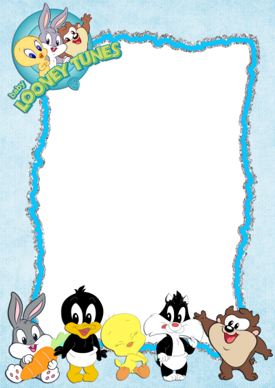 Looney Tunes Baby Shower 147010 - Baby Looney Tunes Invitation (400x565)