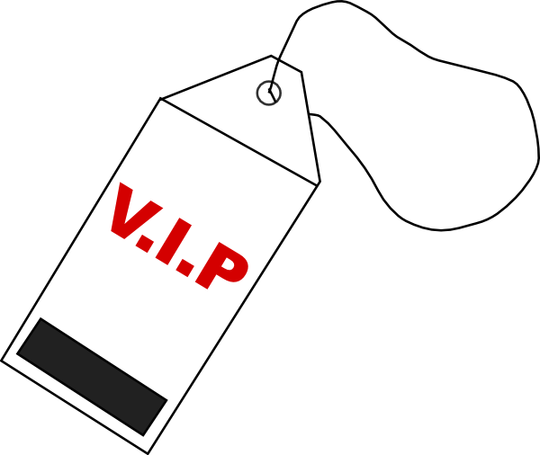 Vip Tag Clip Art - Vip Clip Art (600x506)
