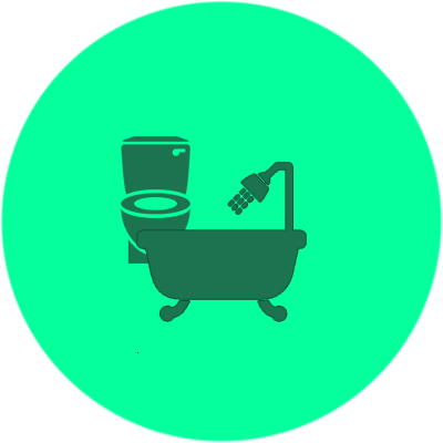High Efficiency Toilet Clip Art - Clip Art (400x400)