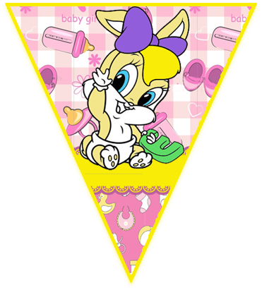 Paraguita Candy Bar Lola Baby Toones Kit Imprimible - Baby Looney Tunes Lola (371x411)