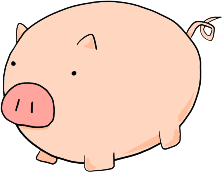 Domestic Pig Snout Clip Art - Domestic Pig (800x800)