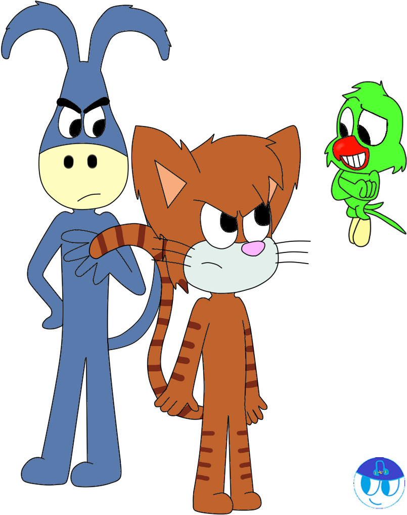 Baby Looney Tunes Wallpaper - Cat And Keet Cartoon (850x1033)