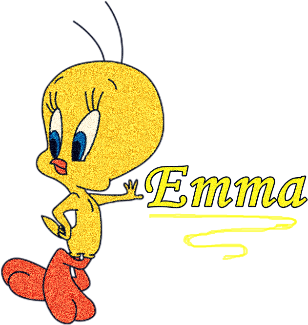 Baby Looney Tunes Logo - Tweety Bird Side View (900x800)