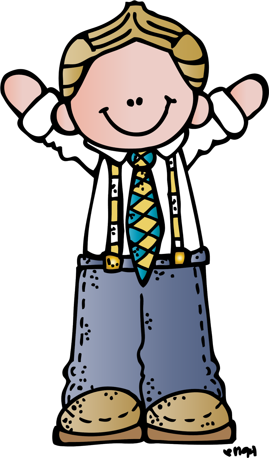 Illistration Clipart Melonheadz - Boy Clipart Melonheadz (949x1600)