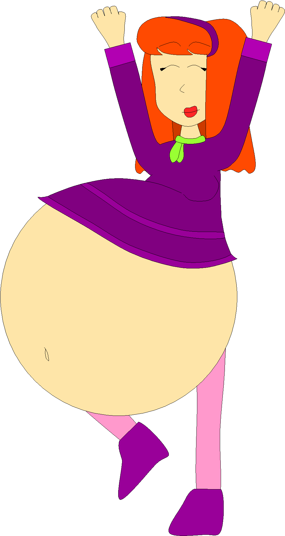 Daphne's Prenatal Exercises By Angry-signs - Prenatal Exercises Cartoons (967x1820)