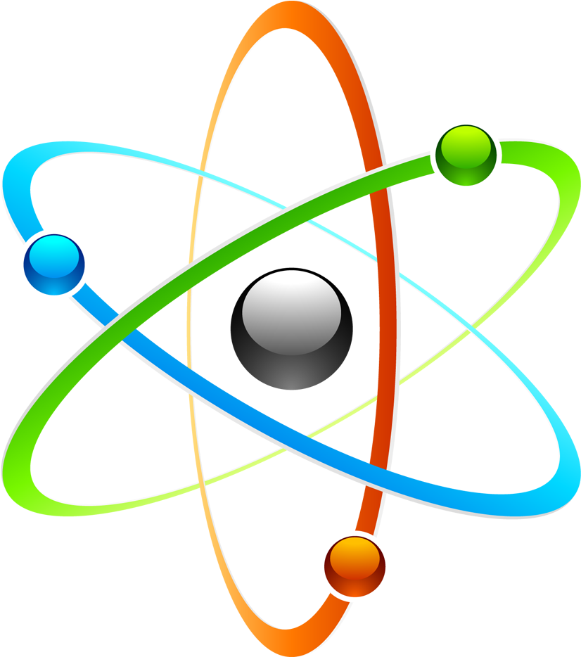 Symbol Science Atom Chemistry Clip Art - Atom Symbol (893x933)