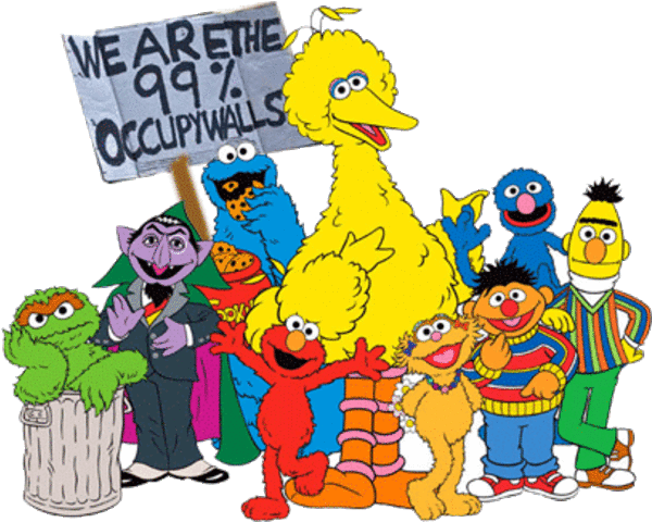 Sesame Street Characters Head Clipart Sesame Street - Sesame Street Character Png (900x500)
