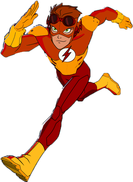 Kid Flash - Justicia Joven Cartoon Network (1000x700)