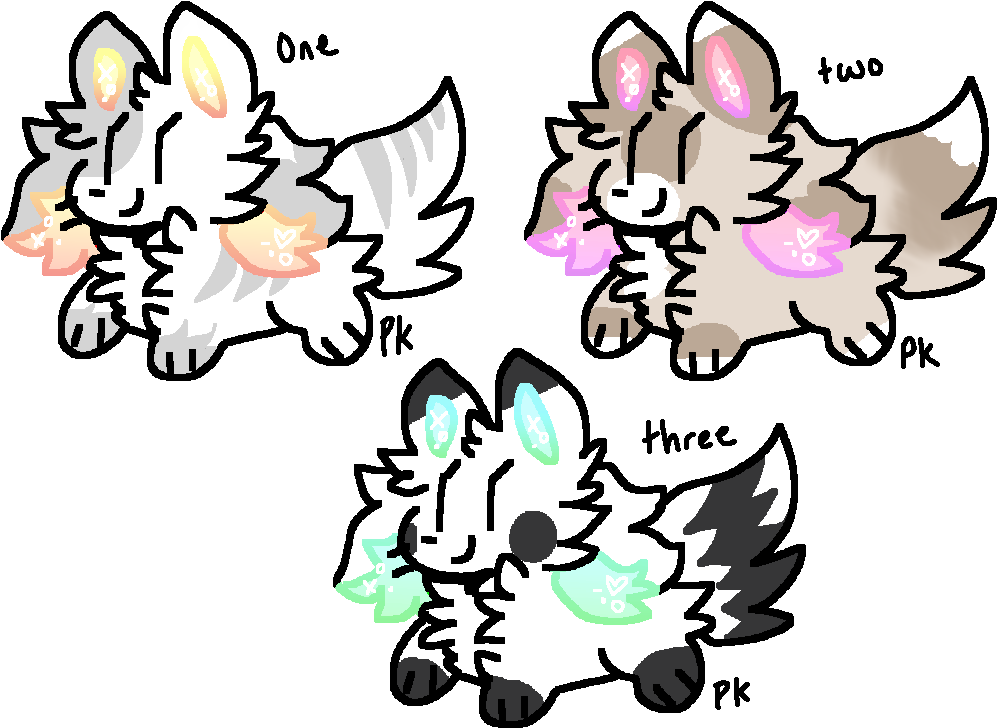 Free Kitty Dog Adopts Closed By Paw-kitten - Cartoon (1024x768)