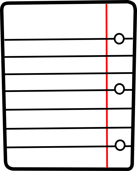 Black And White Pencil Border Clipart - Clip Art (480x599)