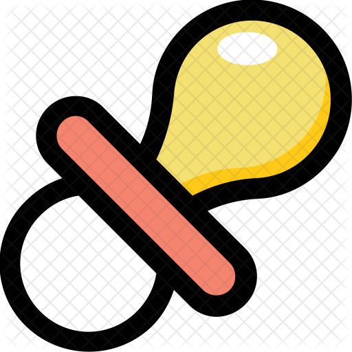 Child Pacifier Icon - Pacifier (512x512)