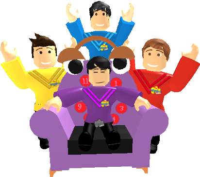 Never Miss A Moment - Wiggles Logo Roblox (426x422)
