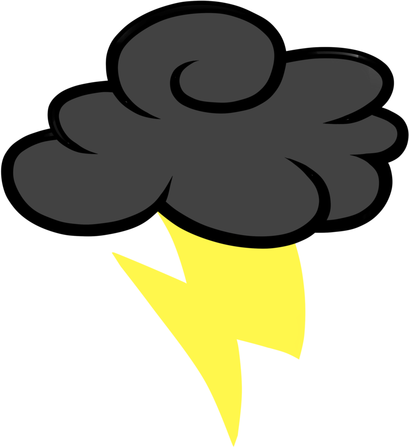 Thunderstorm's Cutie Mark By Amazing-artsong - Thunderstorm (894x894)