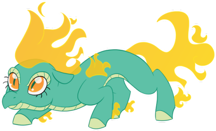 She Wiggle - Cartoon (500x326)