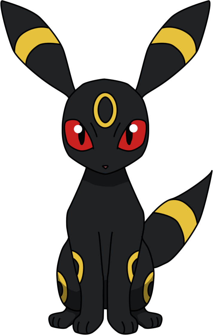 Jess, What Is Your Umbreon Doing It Just Looks Like - Umbreon Sitting Down (713x1120)
