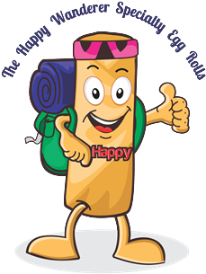 Logo Design By Esolz Technologies For The Happy Wanderer - Egg Roll Logo Desins (300x400)