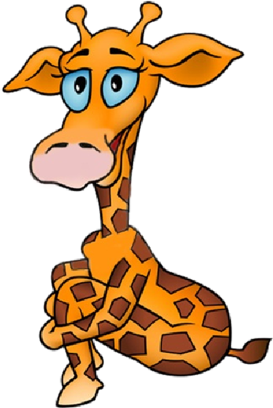 Clipart Library Cartoon Giraffe Clip Art Pictures Photo - Cute Cartoon Giraffe (600x600)