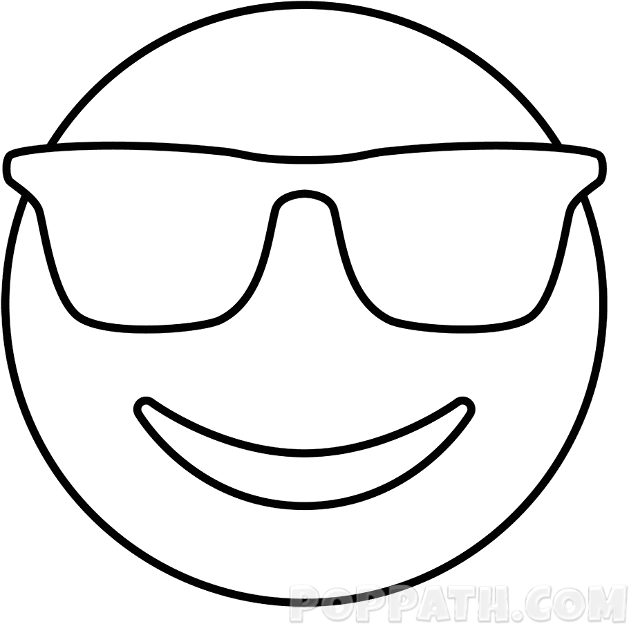 Face With Tears Of Joy Emoji Drawing Color Clip Art - Drawing (1000x1000)