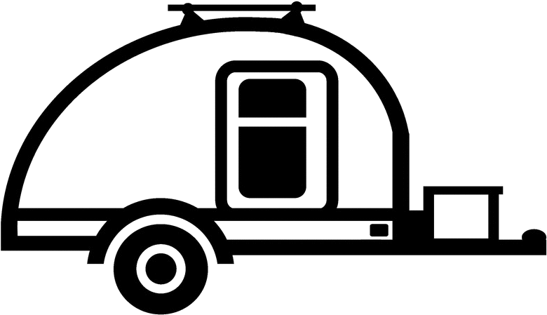 Teardrop Trailer Clip Art - Teardrop Trailer Clip Art (800x631)