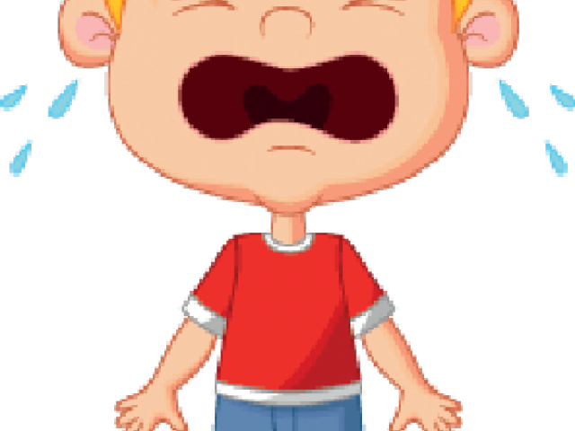 Crying Clipart No Cry - Clipart Crying Child (640x480)