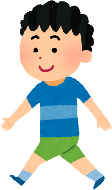 Free Boy Walking To School Clipart - 歩く 子ども イラスト (600x800)