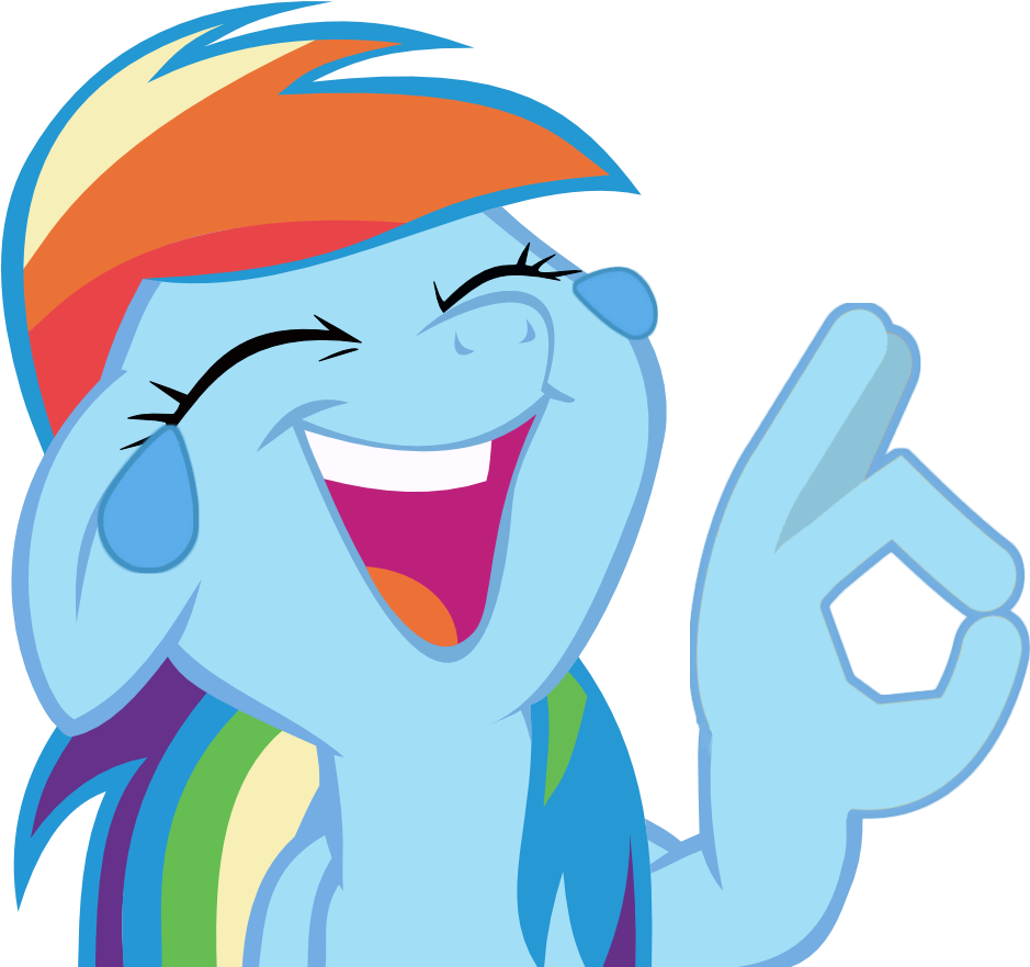 👌, 😂, Alternate Version, Crying, Cursed Image, Editor - Little Pony Friendship Is Magic (971x880)