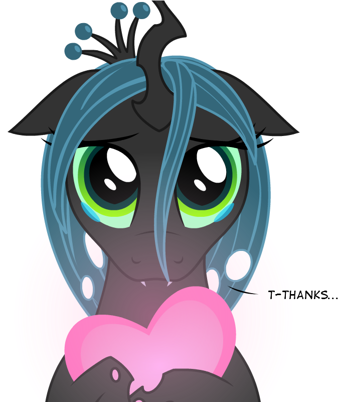 Bajanic, Changeling, Crying, Cute, Cutealis, Heart, - Cartoon (800x800)