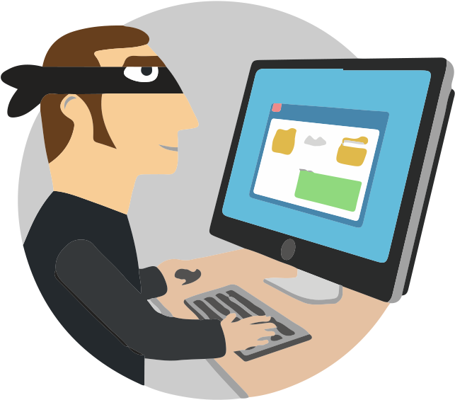 Hacker Clipart Web Designer - Hacker Flat Design Png (644x572)