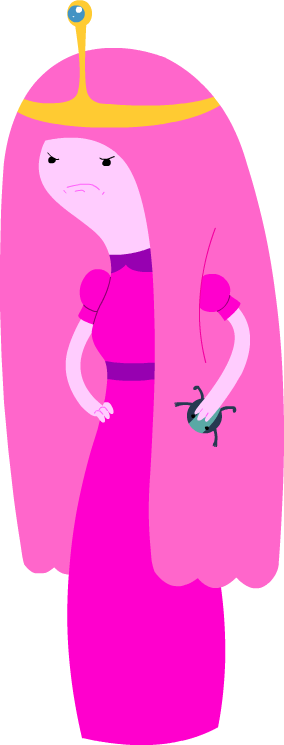 Princess Bubblegum By Supertuffpinkpuff - Princess Bubblegum (284x745)