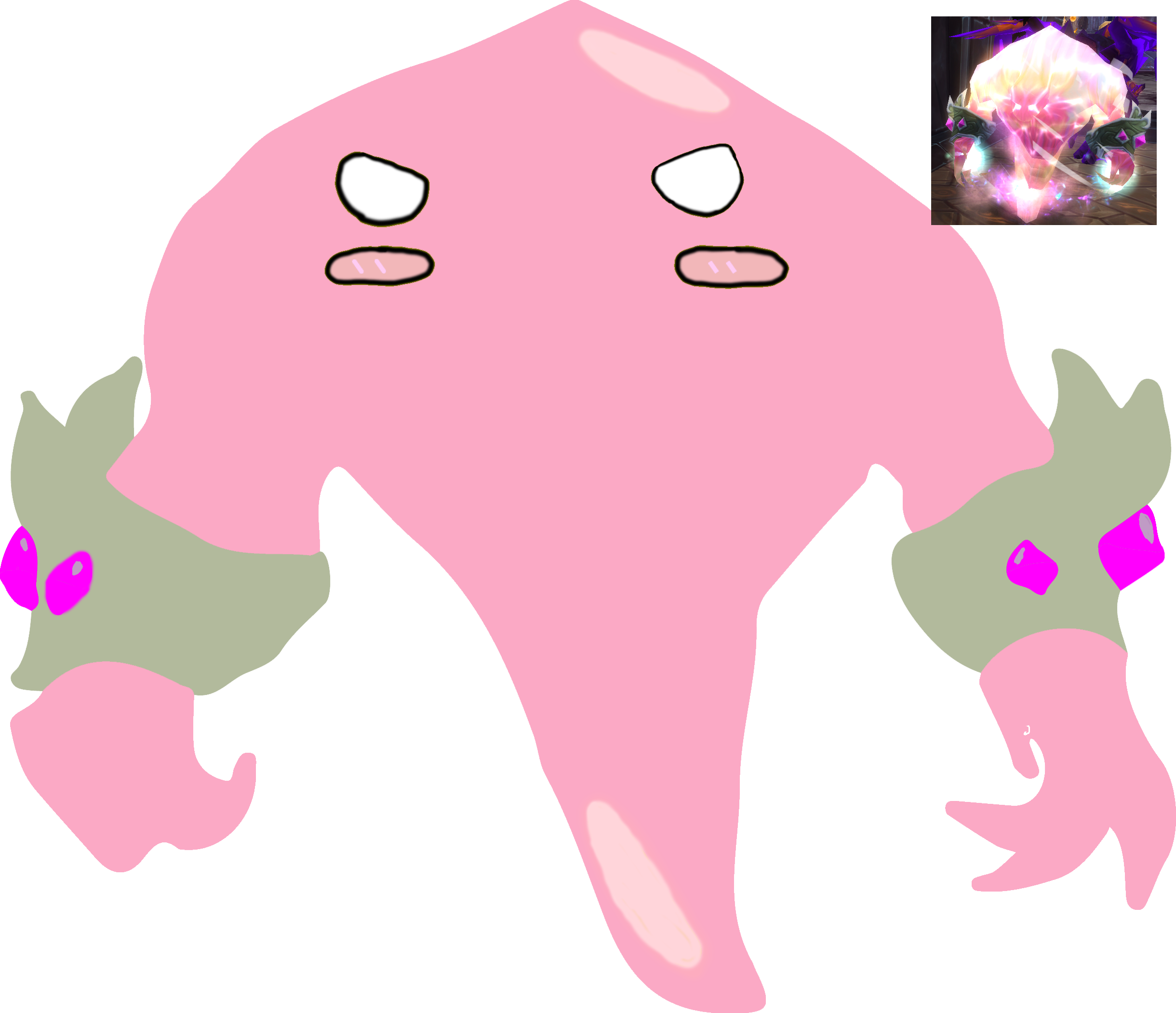 Cutie Sol's Cousin Cutie Restless Arcane Familiar - World Of Warcraft (2440x2102)