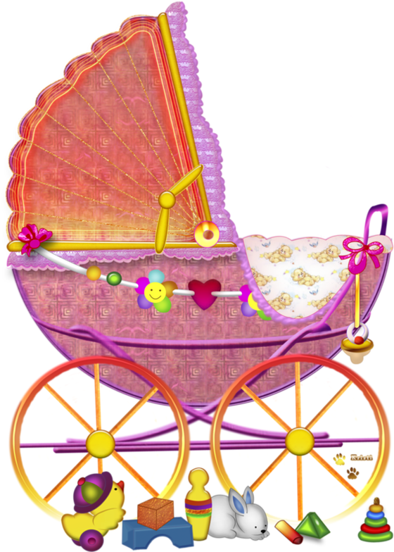 Unique Pram Clipart Baby Carriage Cute Baby Images - Коляска Клипарт (605x800)
