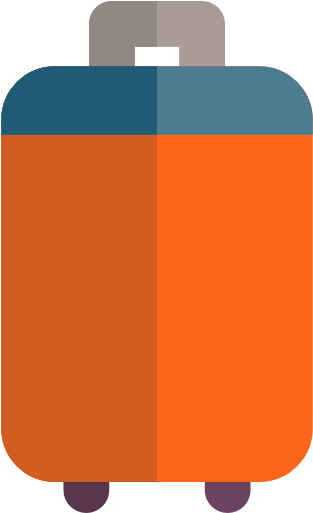 Suitcase Free Icon - Suit Case Illust Png512 (512x512)