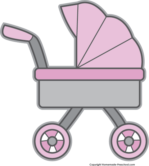 Click To Save Image - Rosa Baby-wagen-duschen-servietten Serviette (480x535)