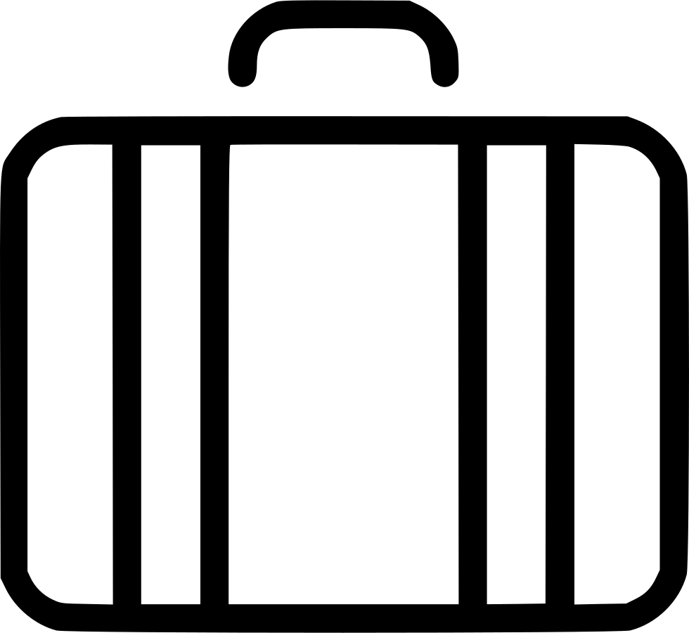 Suitcase Travel Baggage Luggage Comments - Icon Luggage Png (980x900)