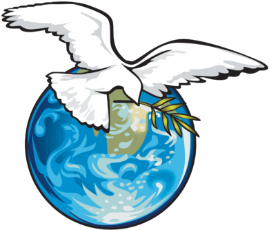 Peace Dove Clip Art - Peace Dove Clip Art (400x342)
