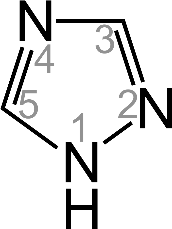 1h 1,2,4 Triazole Structural Formulav - Imino Acid Proline Structure (783x1024)