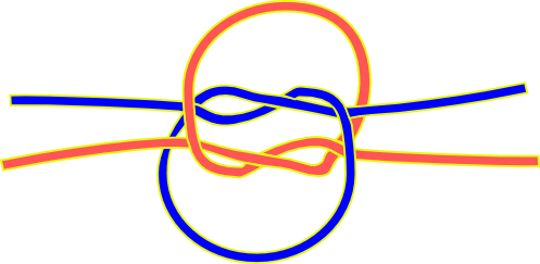 Overhand Knot - Matthew Walker Knot (497x243)