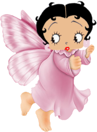 "pink Angel" Baby Bunting - Betty Boop (335x471)