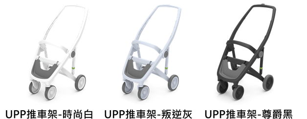 嬰兒車、推車推薦、輕 - Greentom 3 In 1 Black - Orange (640x292)