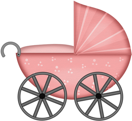 Baby Carriages - Blue Baby Carriage Png (500x500)