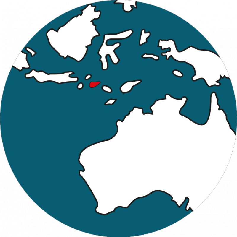 Distribution Map - - Map Of Where The Komodo Dragon Lives (800x802)