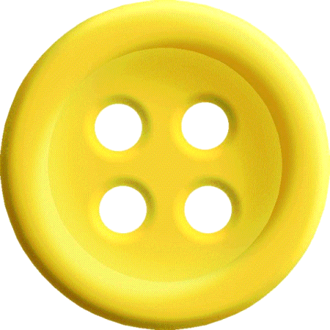 Free Png Yellow Sewing Button With 4 Hole Png Images - Clothing Button Png (480x480)