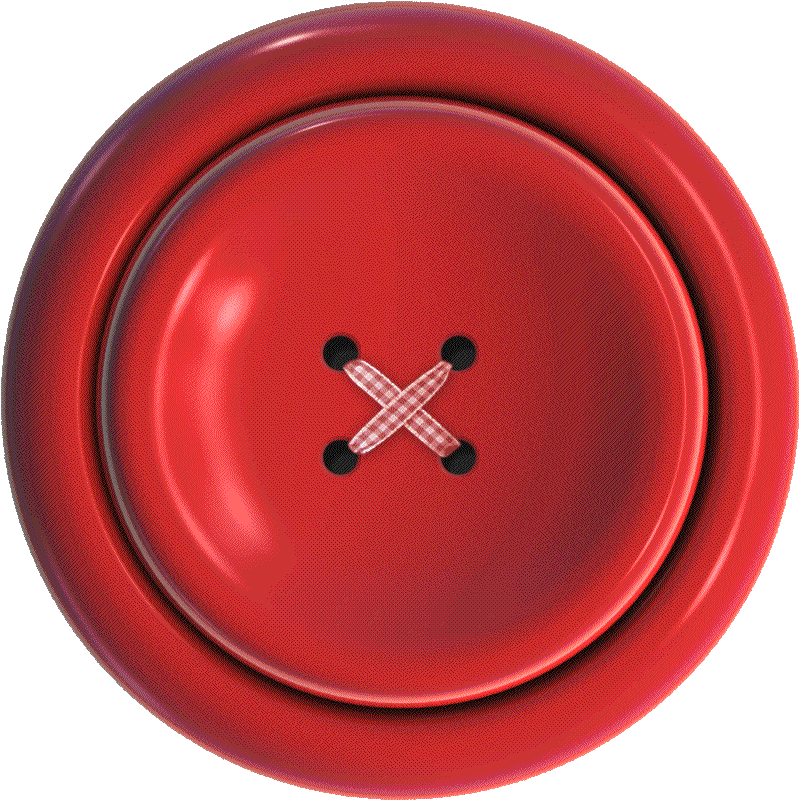 Red Sewing Button With 4 Hole Png Image - Shert Botton Png (936x939)