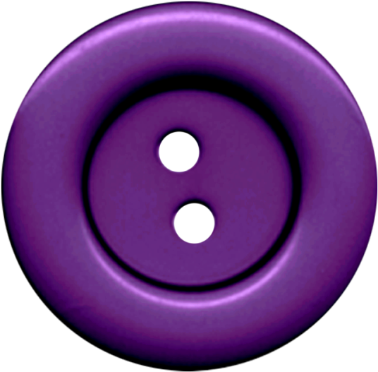 Purple Cloth Button With 2 Hole Png Image - Circle (623x600)